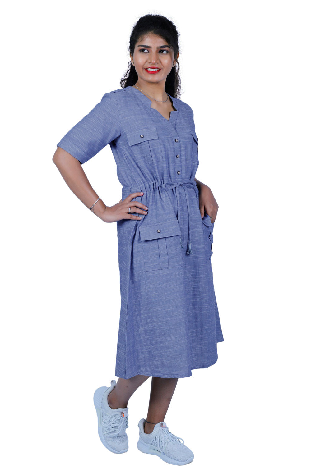 Blue Maxi Dress | S3T067