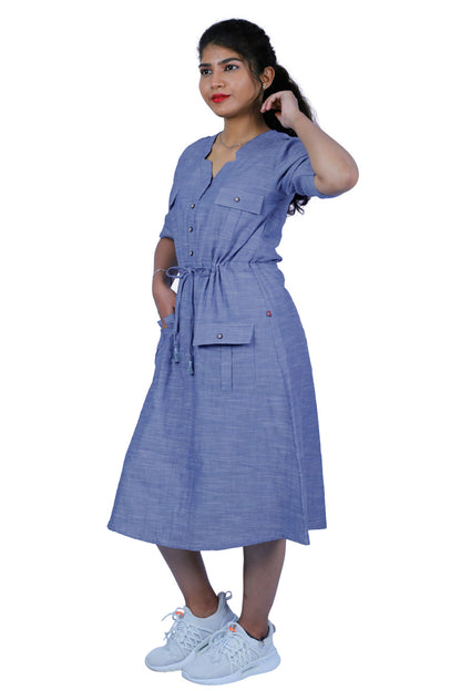 Blue Maxi Dress | S3T067