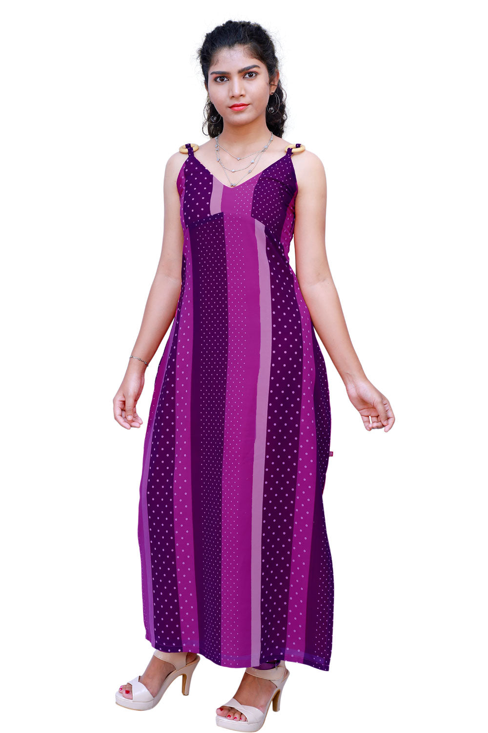 Women Maxi Pink Dress | S3W213