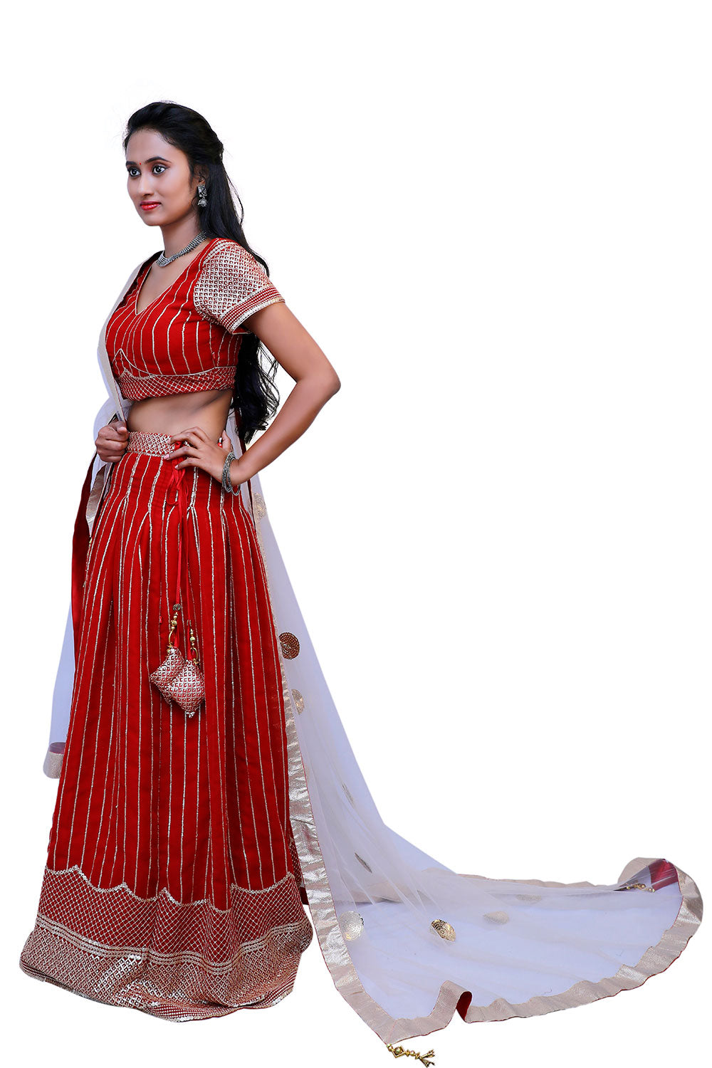 Rose Gold Lehenga Set | S3SKD1153