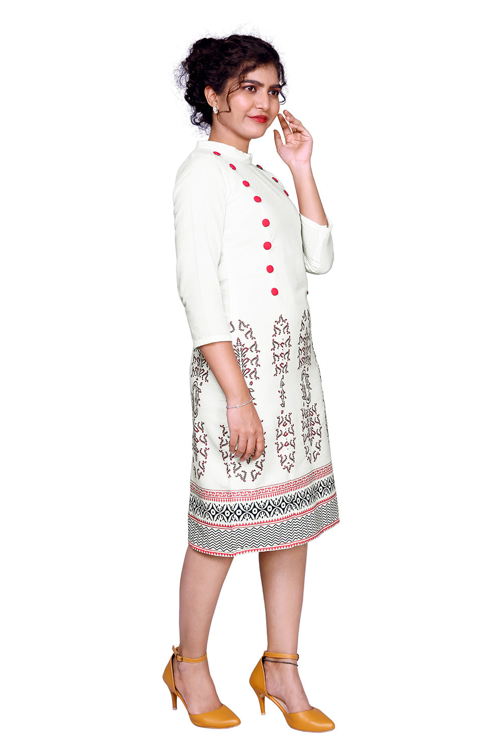 Women Bodycon White Dress | S3K761