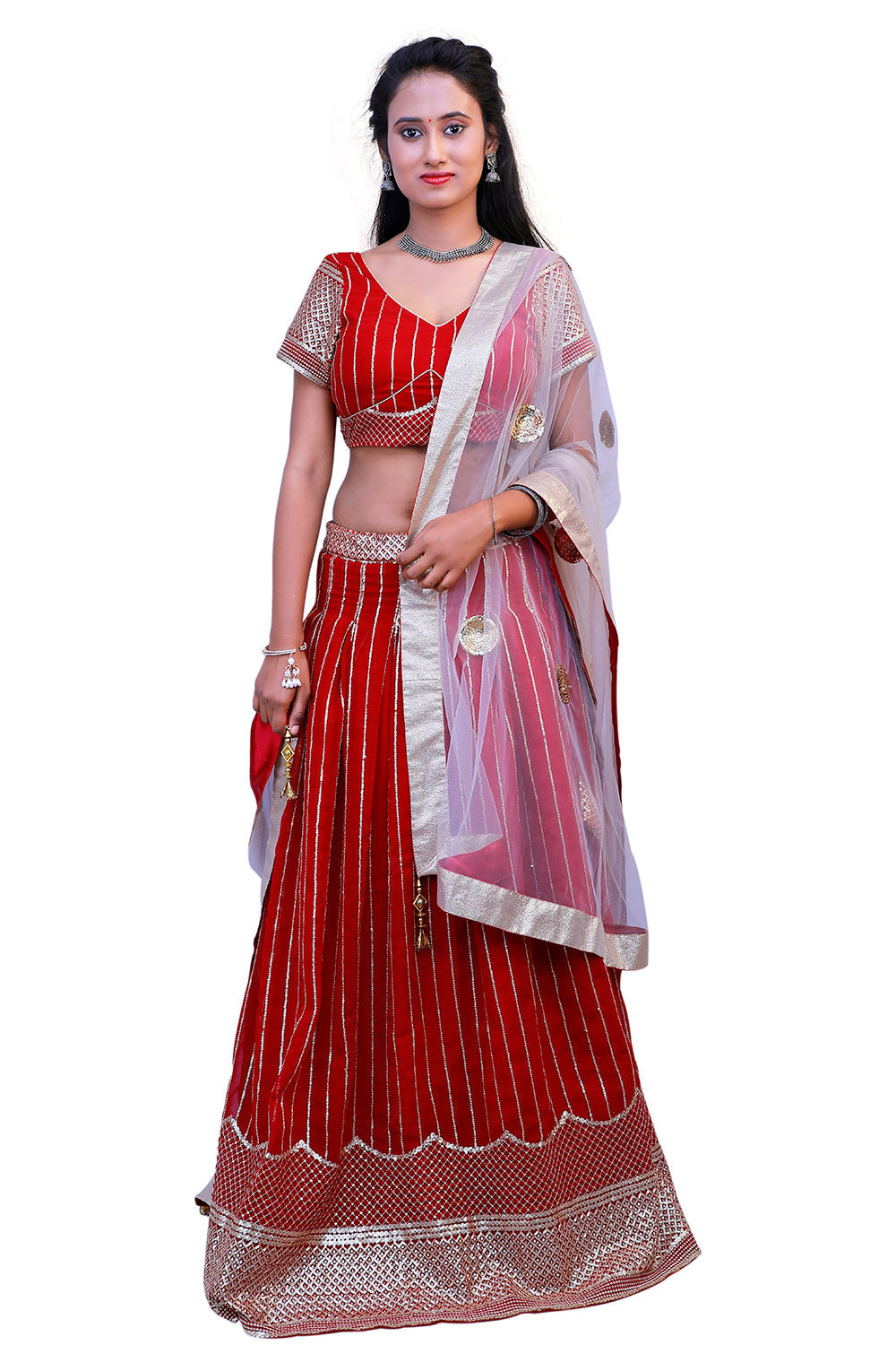 Rose Gold Lehenga Set | S3SKD1153