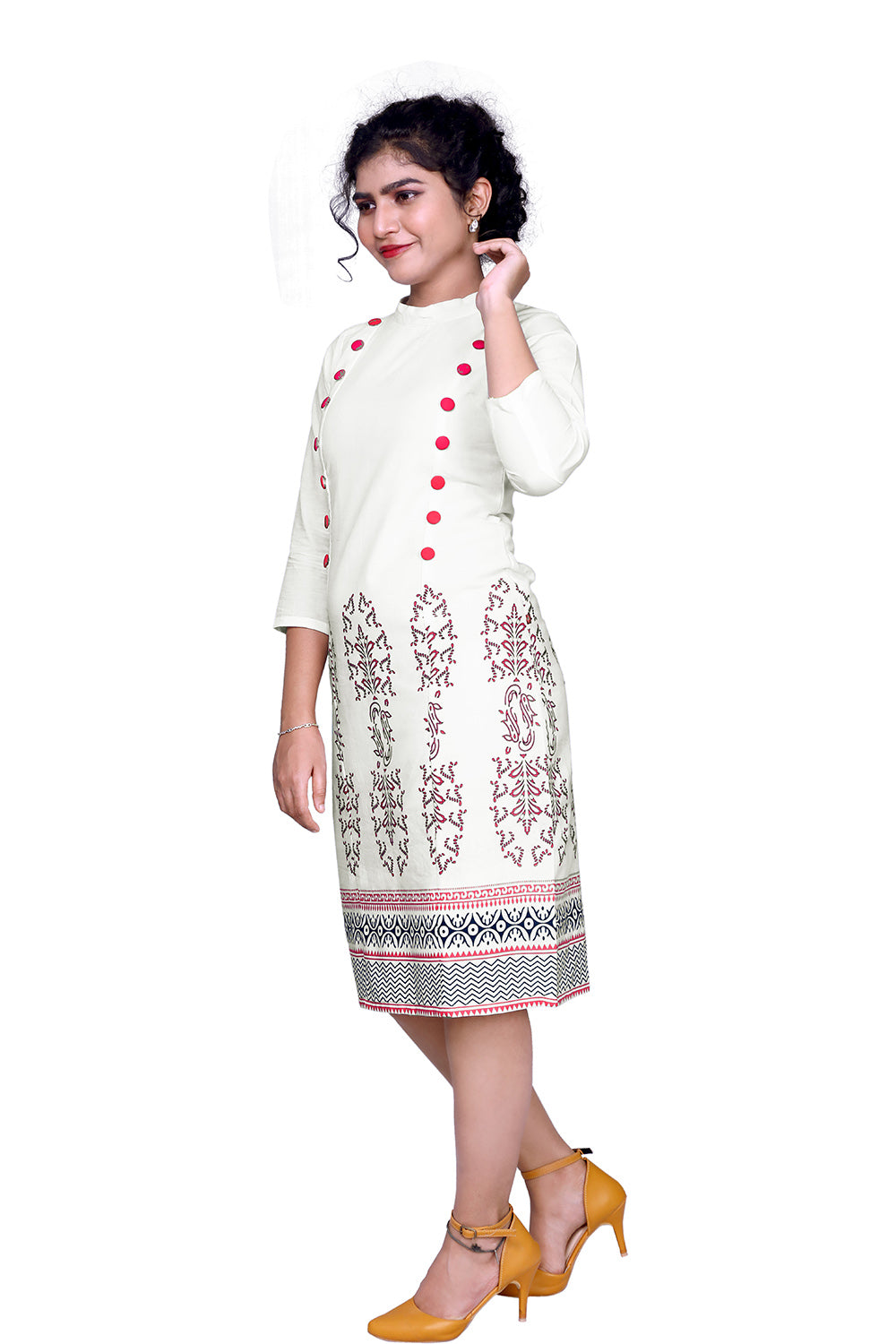 Women Bodycon White Dress | S3K761