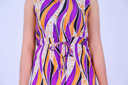 Animal Print One Piece Dress | S3W199