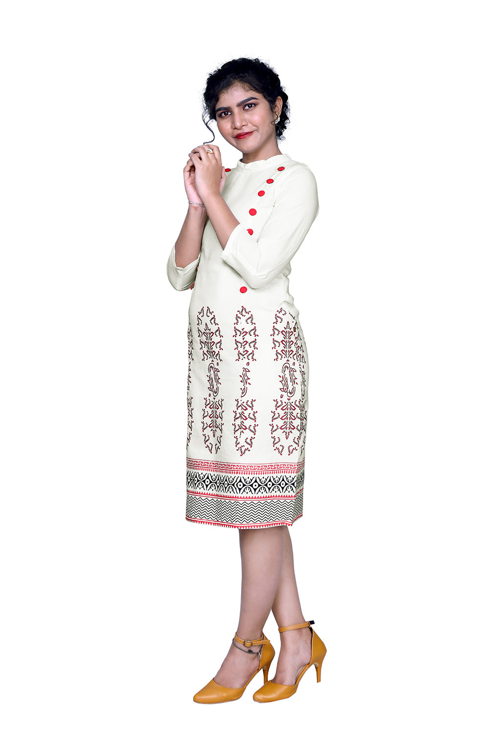 Women Bodycon White Dress | S3K761