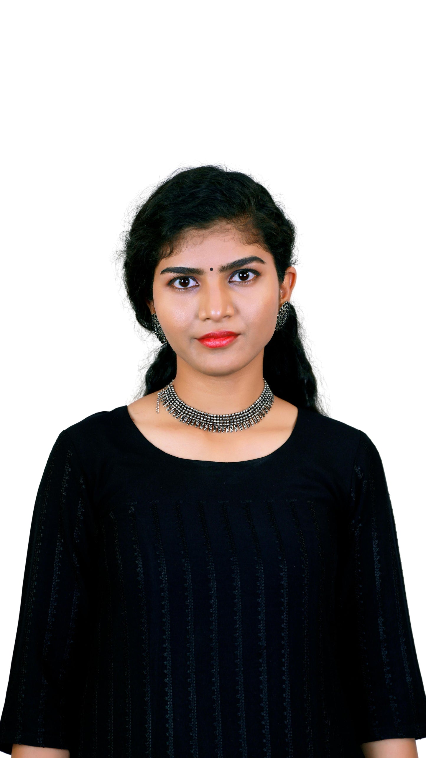 Women Black Color Regular Kurti | S3K323