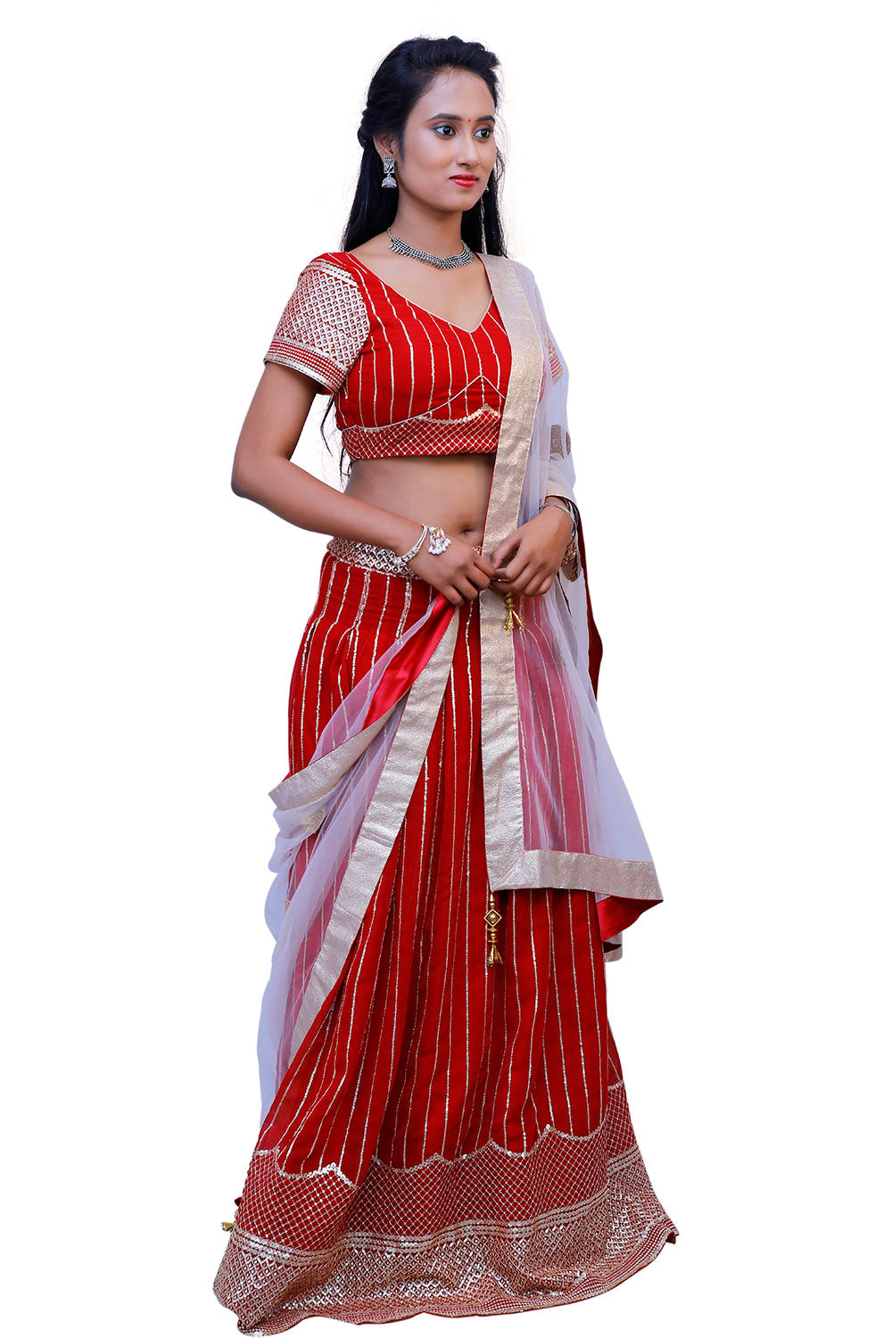 Rose Gold Lehenga Set | S3SKD1153