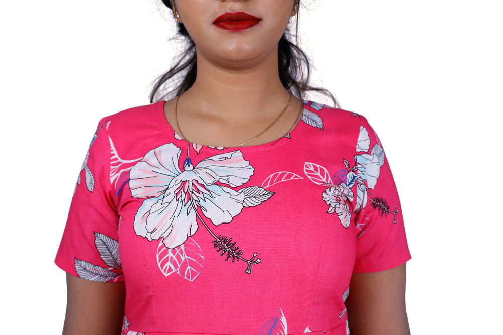 Buy Primetwist Primetwist Girls Red Floral Net A-line Gown (4-5 Y) Online  at Best Prices in India - JioMart.