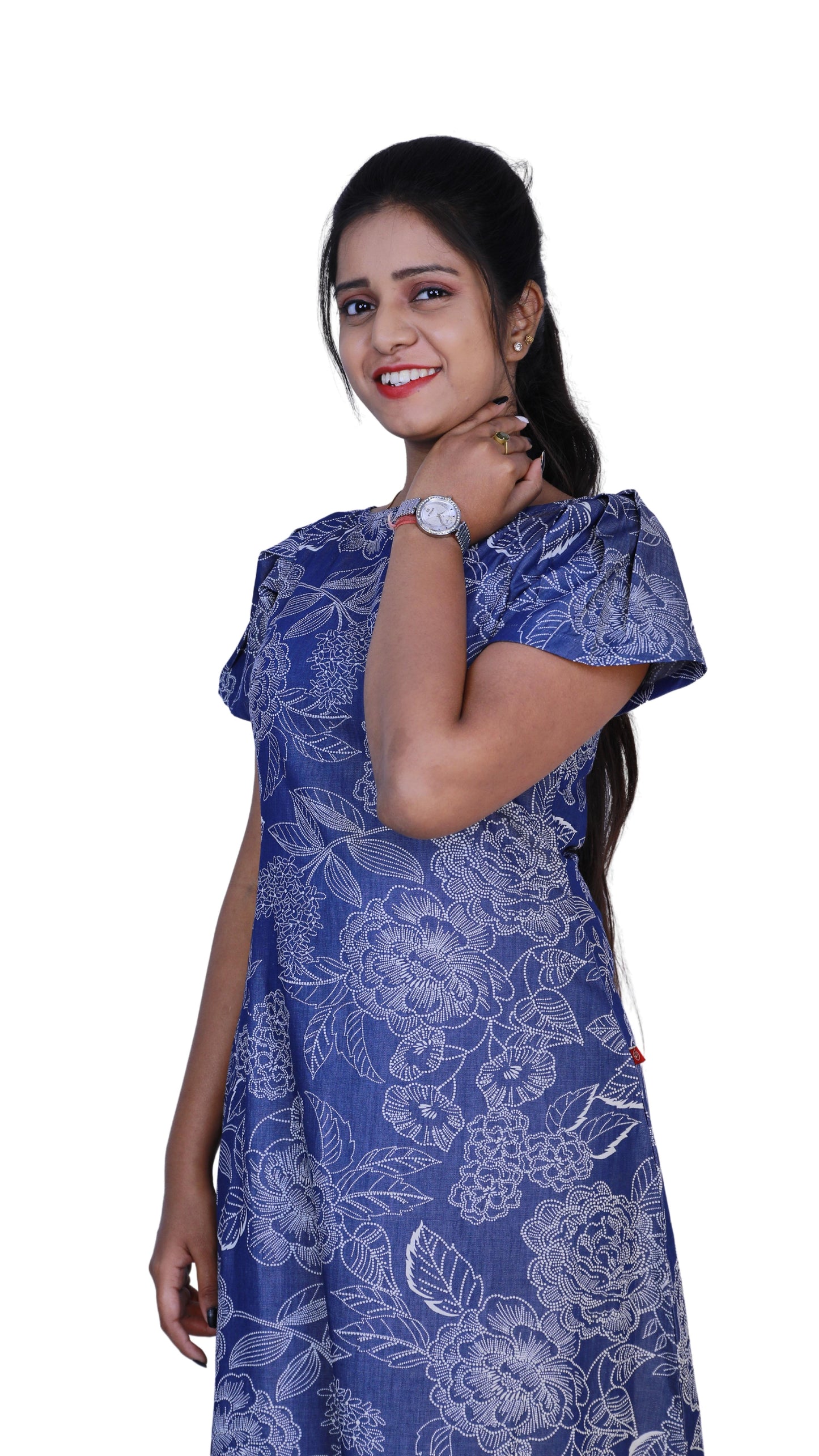 Women Denim Gown | S3D403