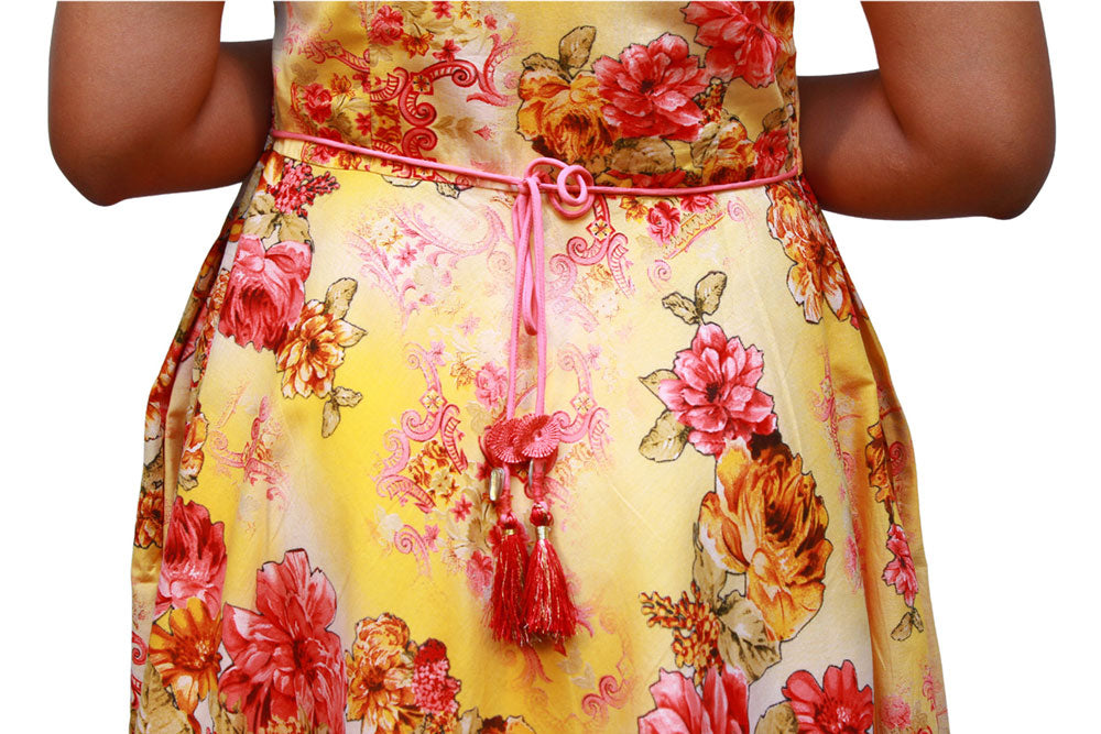 lend Stitched Flared/A-line Gown (Multicolor) | S3K540