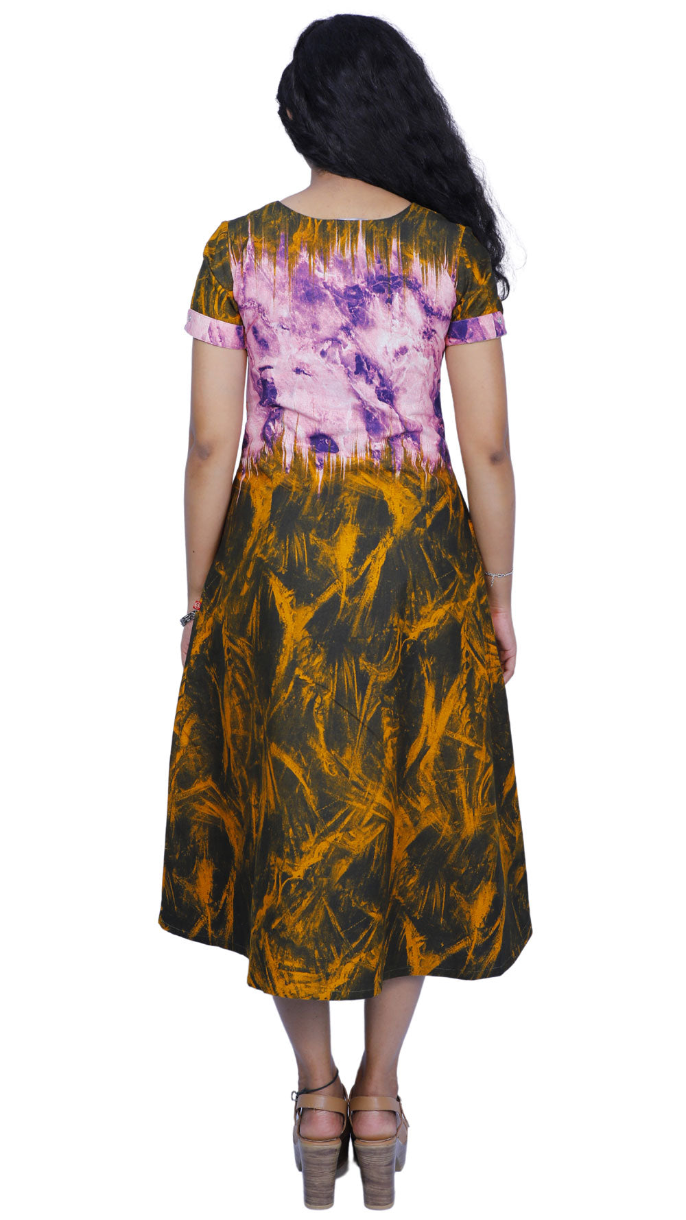 Women Abstract A-line Kurta | S3K338