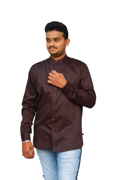 Brown Casual Shirt | S3CS772A
