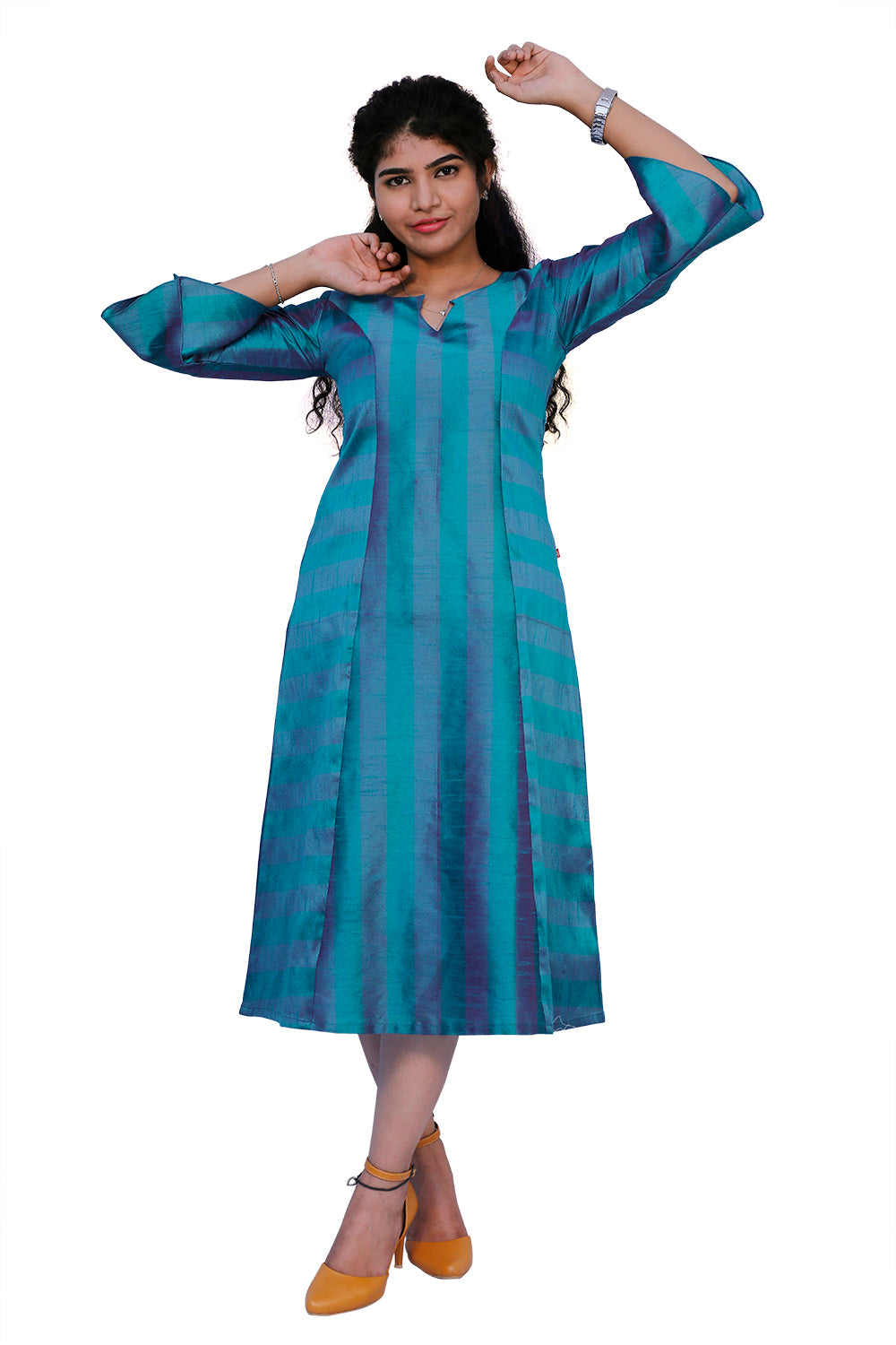 Women Solid A-line Kurta | S3K269
