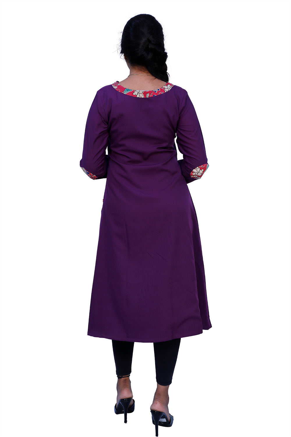 Women Solid A-line Kurta | S3K371