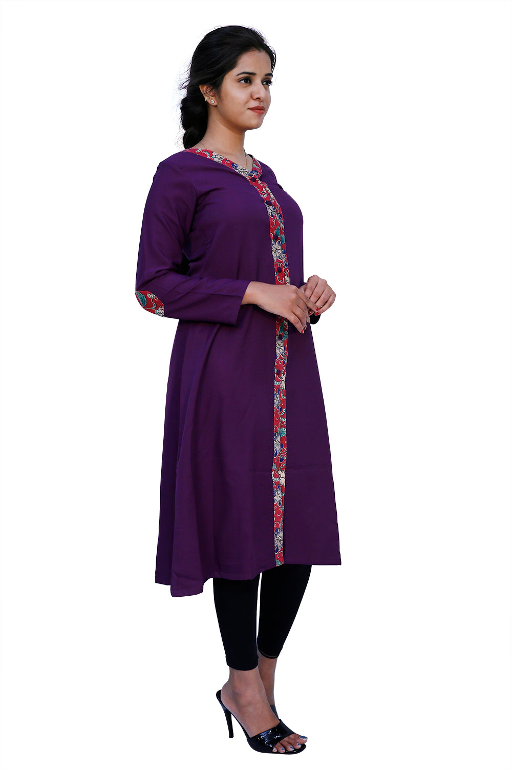 Women Solid A-line Kurta | S3K371
