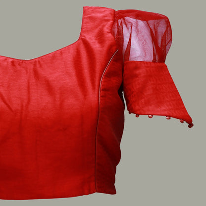 Net princess cut 2024 blouse