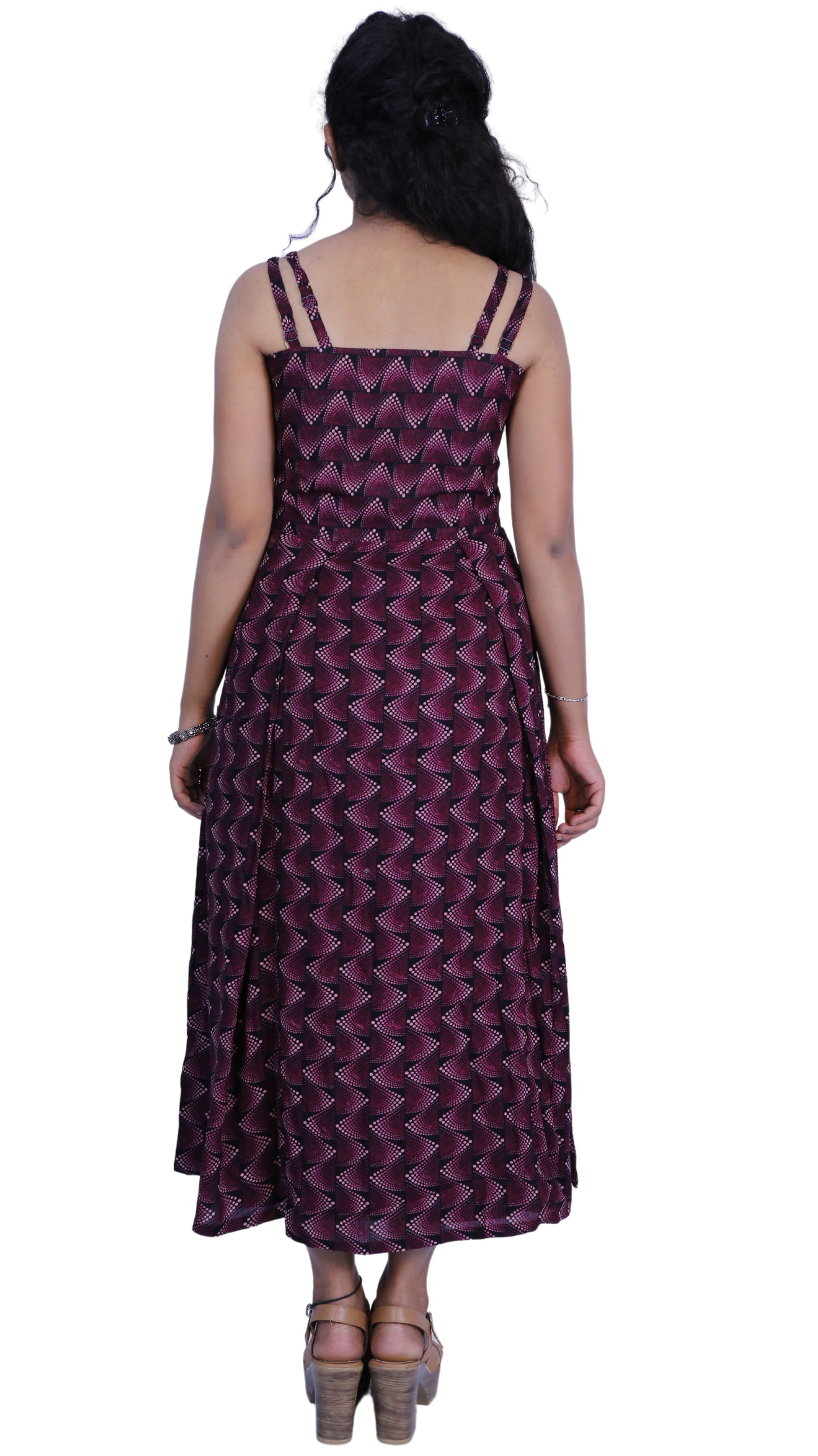 Striped Straight Gown | S3D028