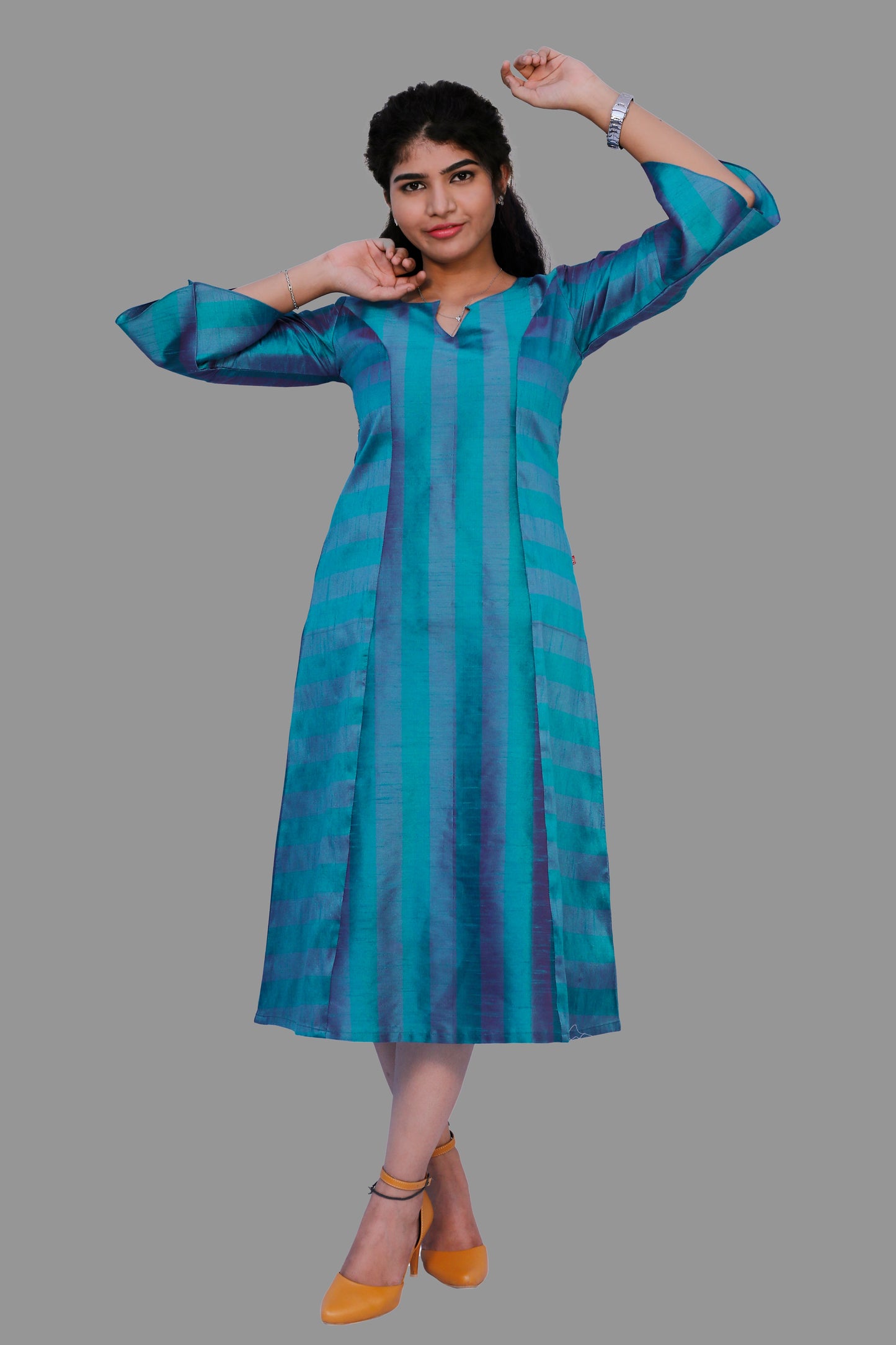 Women Solid A-line Kurta | S3K269