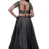 Black Sequence Lehenga | S3BLS195