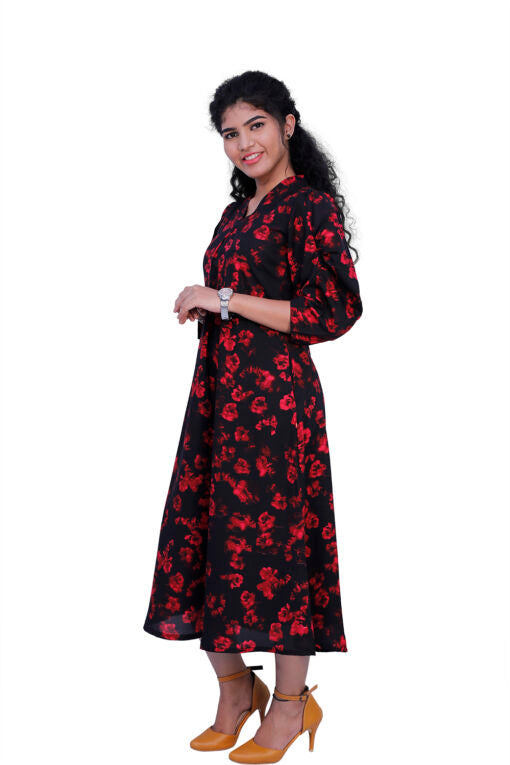 Women Printed A-line Kurta | S3K622