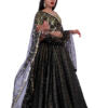 Black Sequence Lehenga | S3BLS195