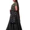 Black Sequence Lehenga | S3BLS195