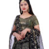 Black Sequence Lehenga | S3BLS195