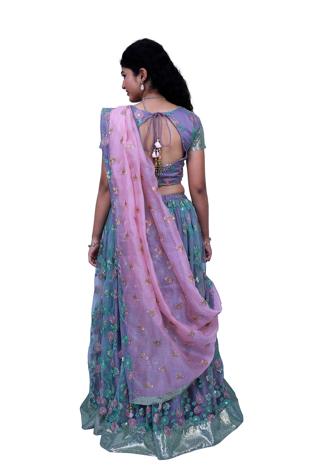Multi-Color Lehenga Choli Set | S3G191